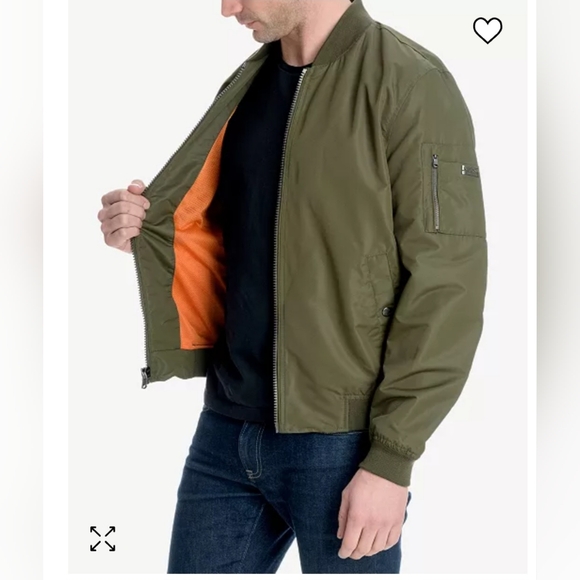 Michael Kors Men's Bomber Jacket - Picture 3 of 9